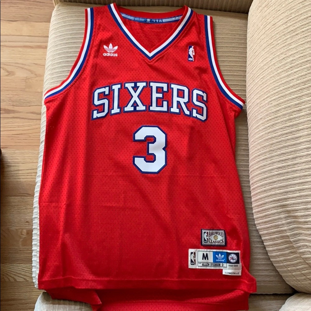 Adidas 76ers Allen Iverson Jersey